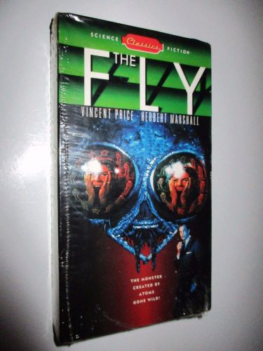 The Fly (1958) VHS MOVIE SEALED Vincent Price