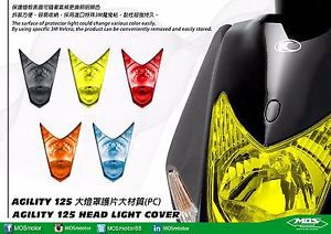 [mos]kymco agility rs 125/50 4tnaked digital head light cover taiwan parts