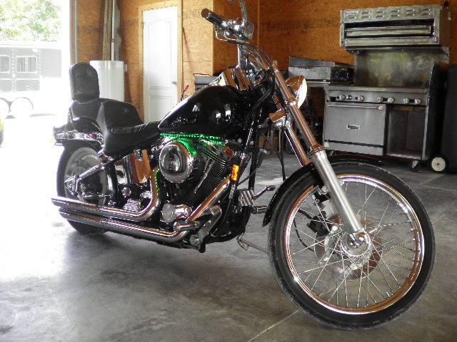 1993 Harley Davidson Softtail Black