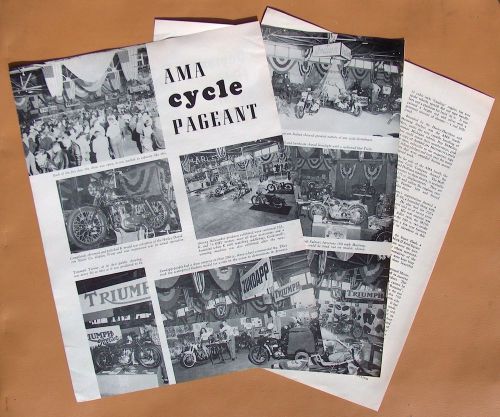 Lg356   1953 ama cycle pageant- a look at the years most popular models article!