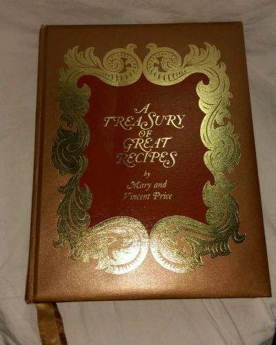A Treasury of Great Recipes, Mary &amp; Vincent Price, First Printing