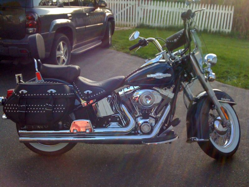 2010 harley davidson heritage softail classic "peace officer" edition
