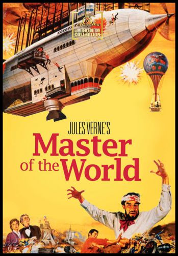 Master of the world - 1961 - vincent price, charles bronson - new widescreen dvd