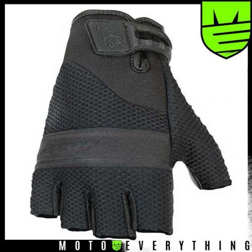 Joe Rocket Vento Fingerless Motorcycle Gloves Black S M L XL 2XL 3XL