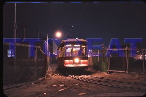 Toronto trolley slide: ttc witt 2766 vincent loop (1964 original)