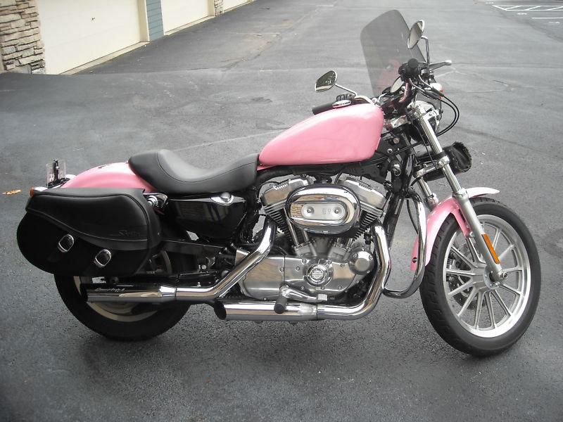 2008 Harley Davidson Sportster 883 Breast Cancer Edition