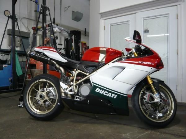 Ducati 1098 s tricolore - engine less than 700mi built by ducshop & mark sutton
