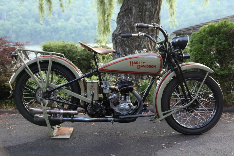 1930 Harley Davidson Model B 350cc, single cylinder, pea shooter