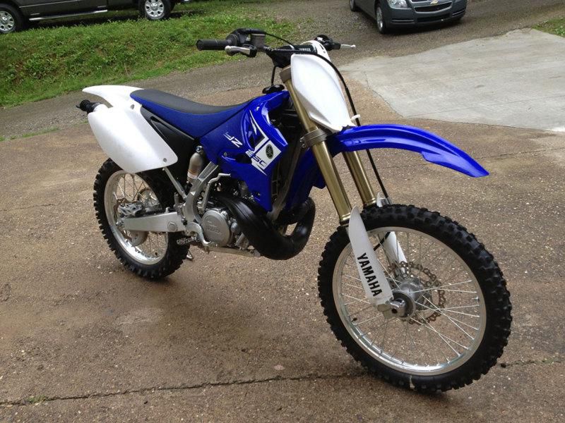 2013 yamaha yz250 two stroke low hours clear title