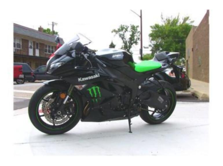 2009 Kawasaki Ninja ZX-6R Monster Energy Sportbike 