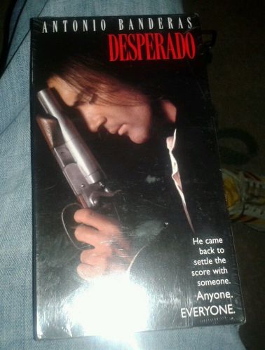 Desperado- Brand New VHS! 1996 Antonio Banderas Gangster Movie!