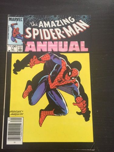 Amazing spider-man annual#17 awesome condition 8.0 (1983) hannigan art, kingpin