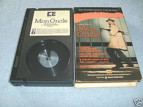 MON ONCLE - (1958, BETA MOVIE) - JACQUES TATI