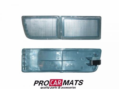 Vw vento 92-98 clear front bumper insert tow towing eye cover left side new