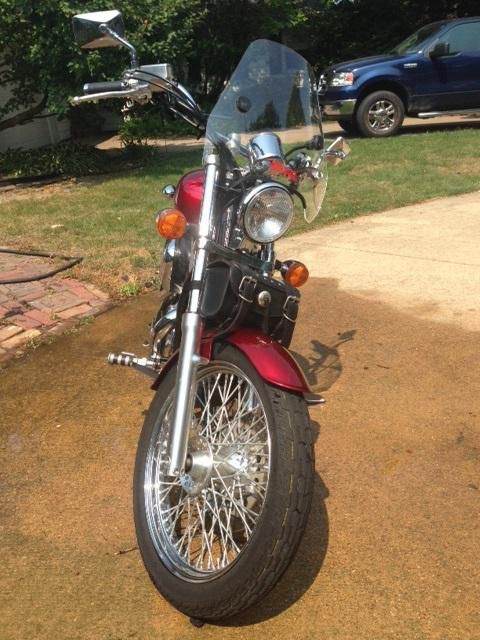 2007 Honda Shadow 600 *Low Miles, 2,215* like new, red, never been dropped
