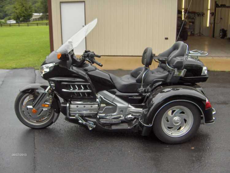 2008 Honda Goldwing 1800 Trike Black andamp;#039;