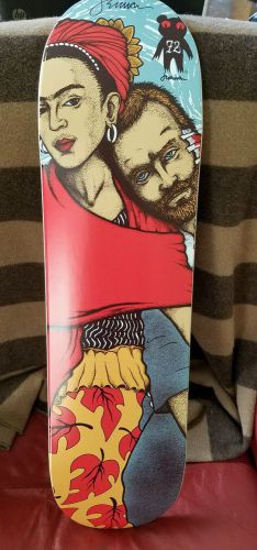 MINT CONDITION JERMAINE ROGERS FRIDA AND VINCENT SKATEDECK SERIES 1SIGNED,RARE