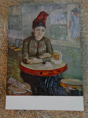 Vintage Vincent Van Gogh Postcard - woman