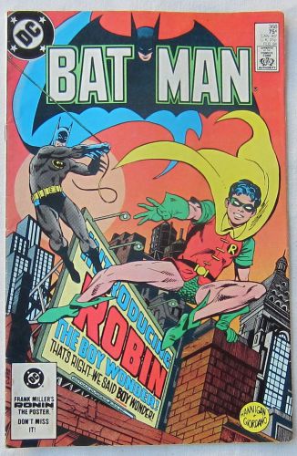 Batman #368 jason todd becomes robin 1984 dc comics 2.0 gd hannigan giordano