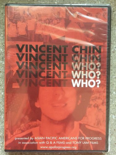 Vincent Who? Vincent Chin DVD New/Sealed