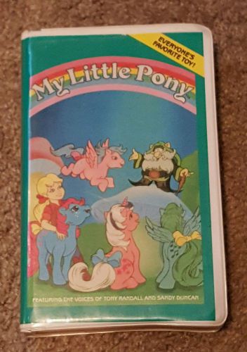 Rare My Little Pony 1984 Pilot Episode Beta/Betamax Tony Randall Sandy Duncan
