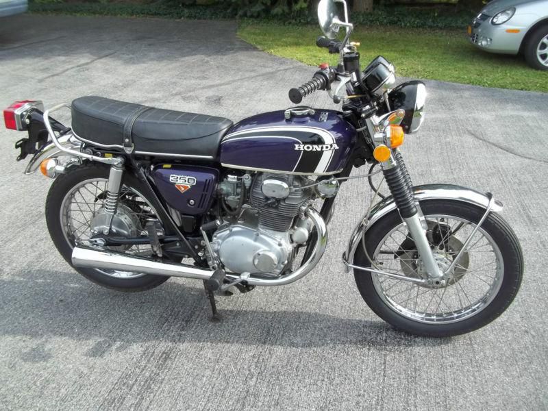 1973 Honda CB350 CB 350 Twin Motorcycle Cafe Original