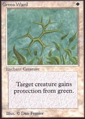 Green Ward X1 (Beta) MTG (NM) *CCGHouse* Magic