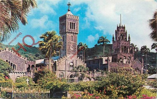 Postcard: st. vincent, st. mary&#039;s roman catholic church