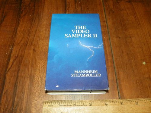 1986 Beta BetaMax - MANNHEIM STEAMROLLER - Video Sampler II +