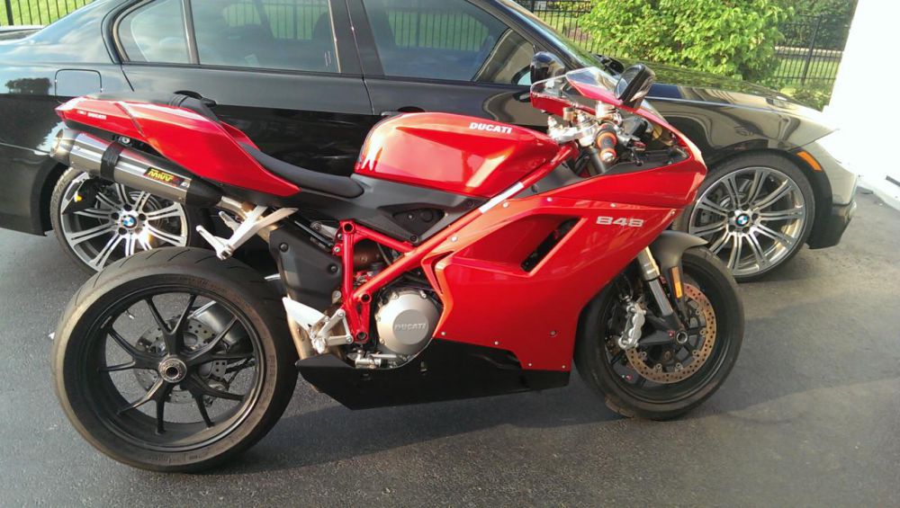 2009 Ducati 848 Sportbike 