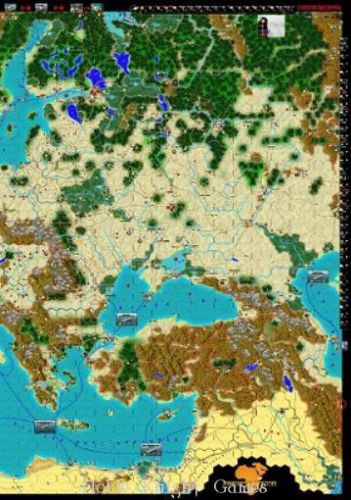 Vento Nuovo Wargame Blocks in the East - Gore-Tex Mega Map (Version 2.0) MINT