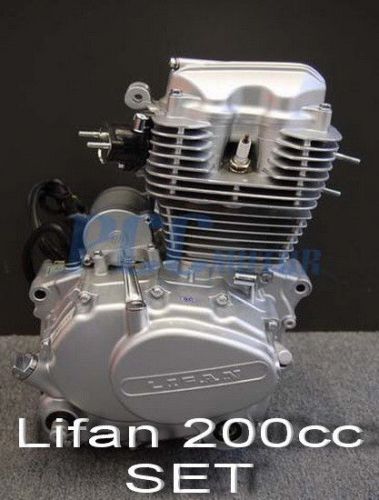 LIFAN 200CC 5 SPEED ENGINE MOTOR CDI MOTORCYCLE BIKE ATV GO KART V EN25-SET