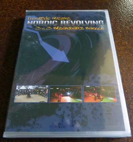 Nordic Revolving NEW Sealed PAL Region 2 DVD Sweden 2006 Breakdance Battle