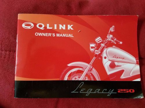 Qlink Legacy CFMOTO V5 CRUZ owner manual book service manual handbook Q-link