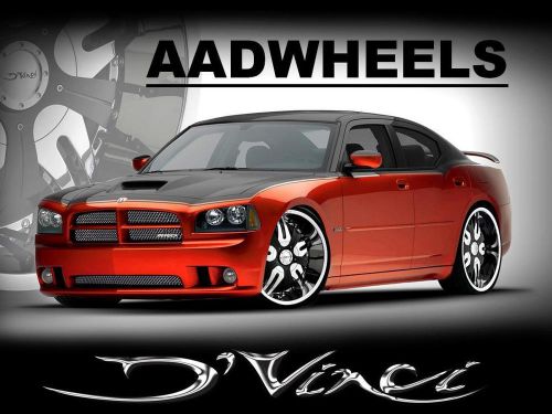 22 inch Dvinci Vento Wheels rim&amp;Tires fit Charger challenger Magnum BMW 7series