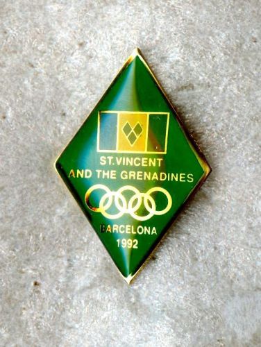 NOC St. Vincent and the Grenadines 1992 Barcelona OLYMPIC Games Pin