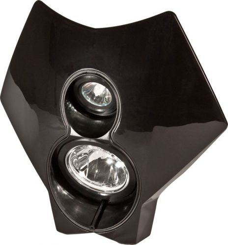 Trail tech x2 headlight dual sport halogen black husaberg fe 390 450 570 09-12