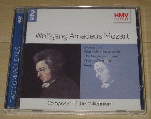 Wolfgang amaseus mozart - composer of the millennium (2cd 1999). ex cond