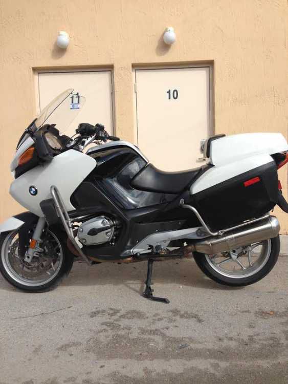 2008 bmw r1200 touring police