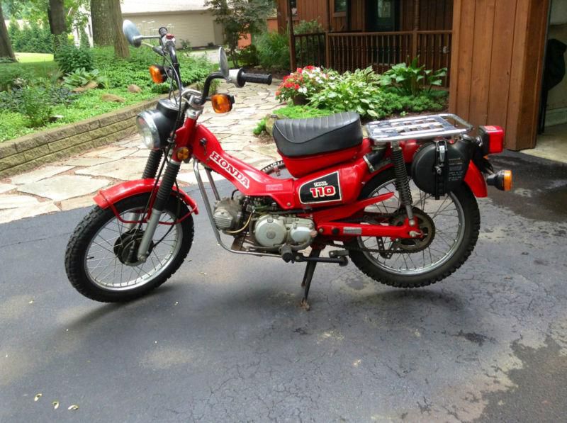 1984 CT 110 Honda Vintage Motorcycle