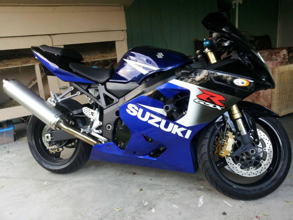 2004 Suzuki Gsx-R 600 Sportbike 