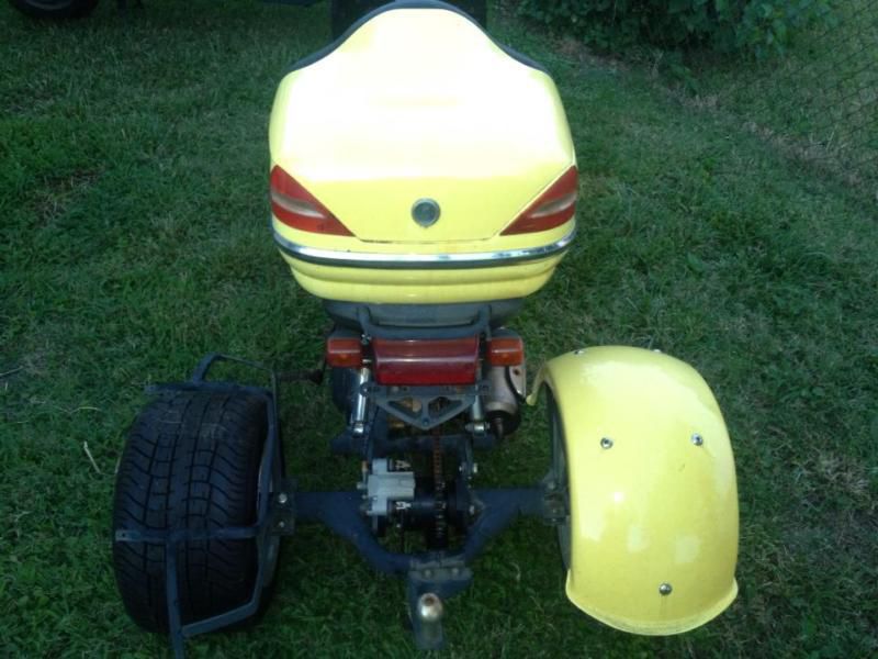 Brand New Yellow Custom built 49cc Trike