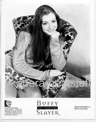 Buffy The Vampire Slayer Alyson Hannigan as Willow Rosenberg original Photo 8 X