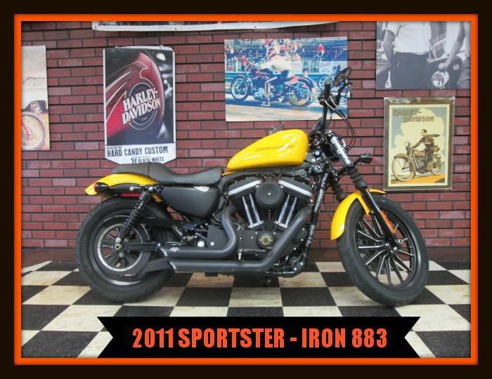 2011 Harley-Davidson XL883N - Sportster Iron 883 Sportbike 