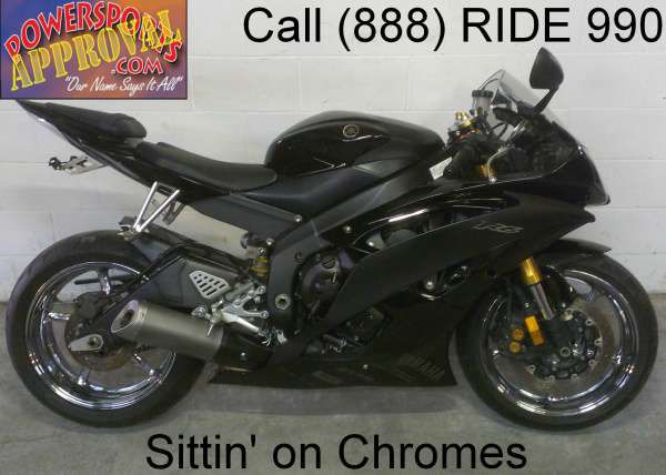 2008 used Yamaha R6 crotch rocket for sale with only 4,992 miles - u1509