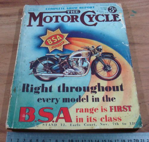 1938.the motor cycle.bsa.triumph.velocette.vincent.norton.matchless.bmw.ariel