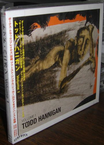 Todd hannigan vol.1 cd pony canyon japan sealed new obi
