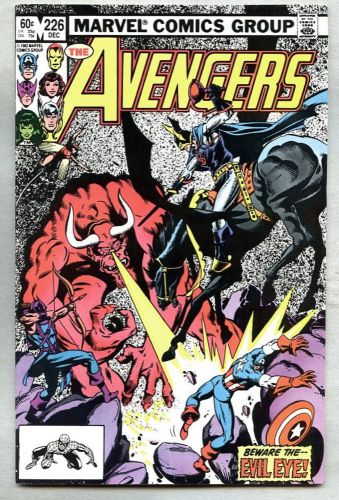 Avengers #226-1982 fn+ Black Knight Ed Hannigan