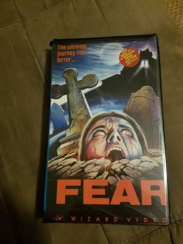 Fear Beta not VHS wizard video horror betamax cut clamshell