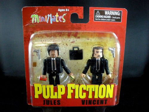 Diamond Minimates 2 Pack Pulp Fiction Series Jules &amp; Vincent New